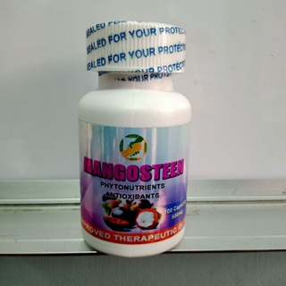 100% Authentic  Mangosteen Phytonutrients and Antioxidants 100 capsules 500mg
