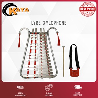 KAYA LYRE XYLOPHONE -(Mini Small , Small , Medium, Large )  with Free Bag, Lyre Beater , Strap