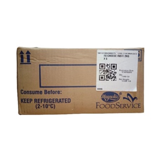 LOWEST PRICE PER CASE / PER BOX! MAGNOLIA CHEESE Food Service Cheddar Cheese Block 2kg x 6pcs