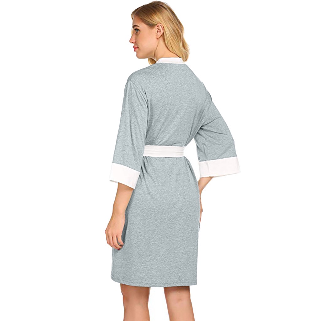 Sandals for Wome Twice**Maternity Nursing Robe Delivery Nightgowns Hospital Breastfeeding Gown