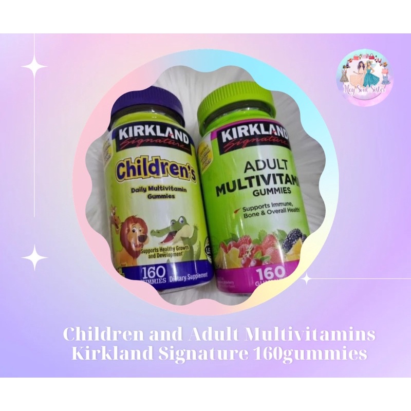 Heysoulsisterph Kirkland Signature Adult and Children Multivitamins