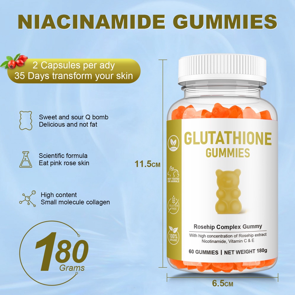 Gluthathione Capsule Original Collagen Skin Whitening Gummies ...