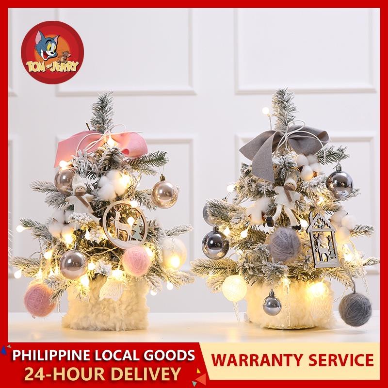 【COD】30CM Christmas Trees Mini Tabletop Decoration The best Christmas