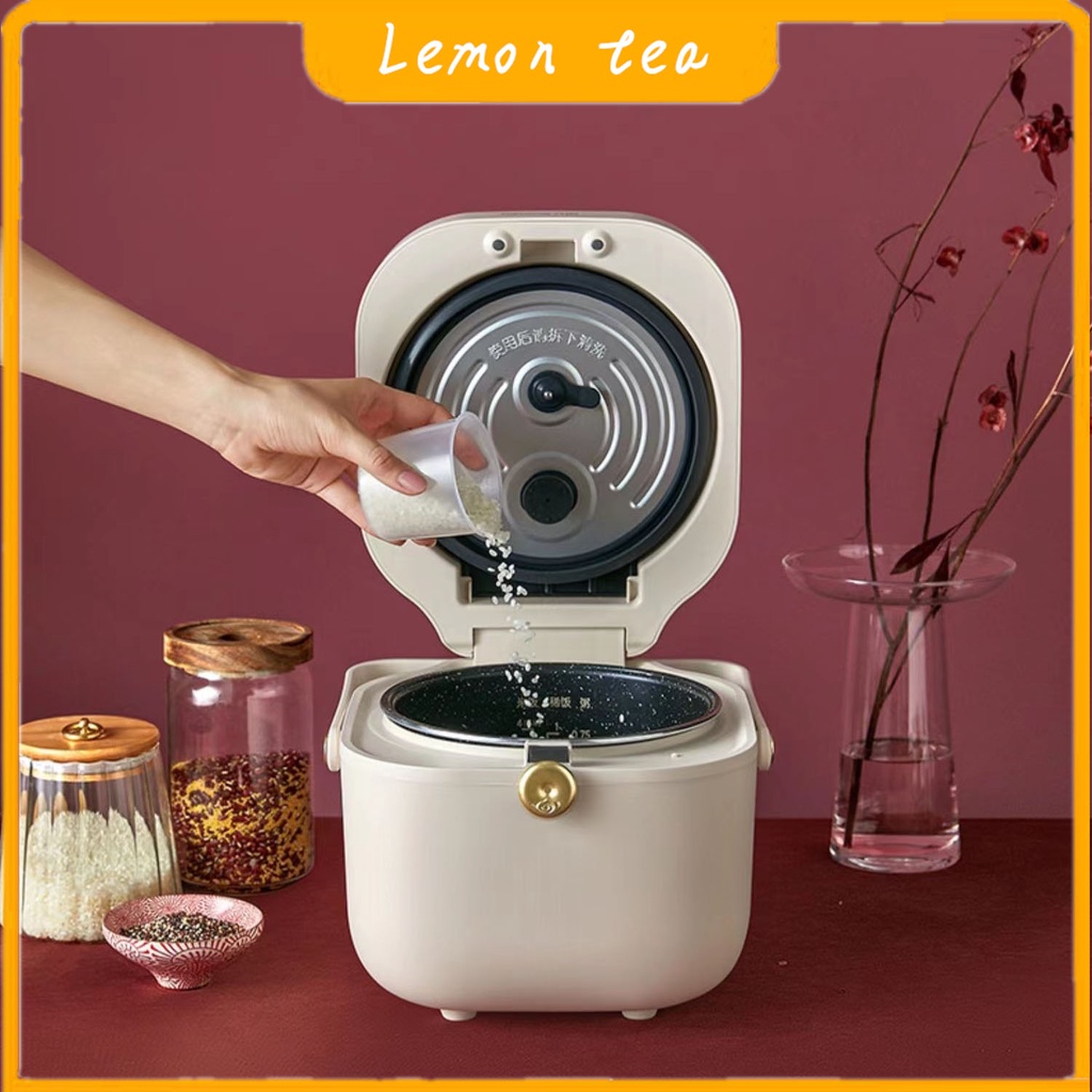 Rice Cooker Small 2.5L Electric Rice Cooker Multi 24H Reservation Non