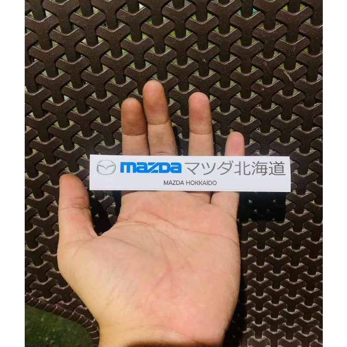 Jdm Mazda Japan Dealership Sticker Shopee Philippines