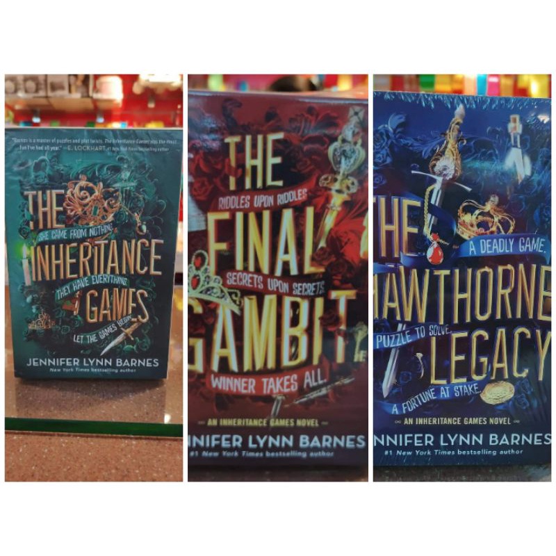 The Inheritance Games The Hawthorne Legacy The Final Gambit By Jennifer Lynn Barnes Shopee