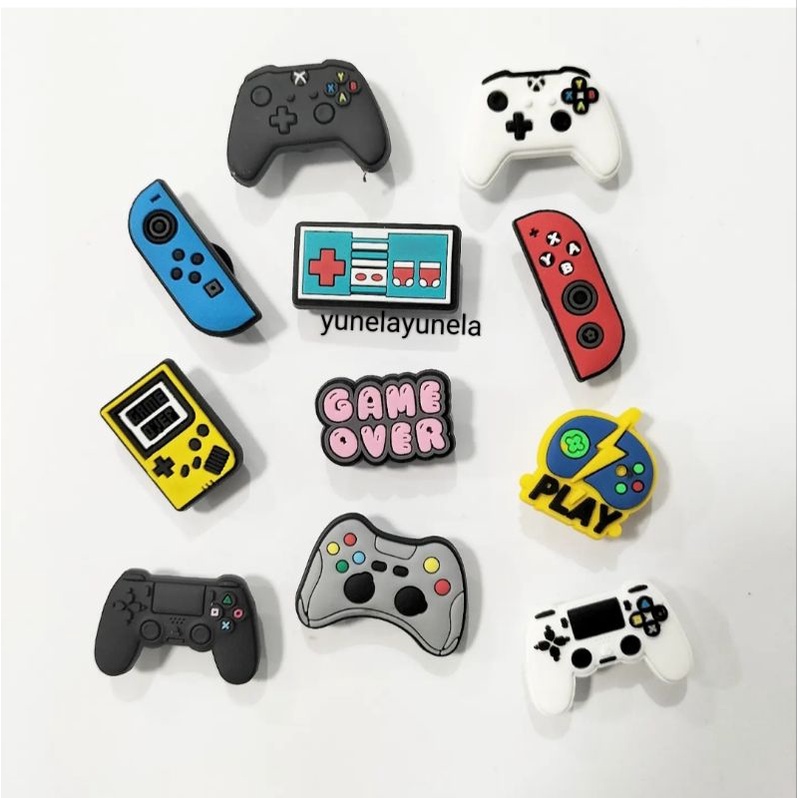 Shoe Charms Clogs Pins Nintendo Controllers Switch Xbox Playstation ...