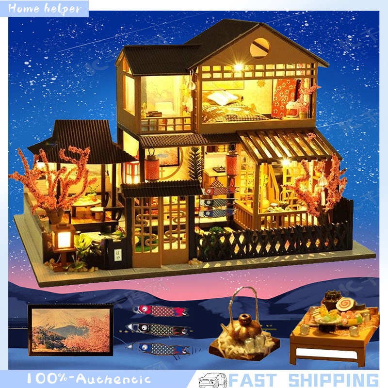 Japanese Miniature House TC14 CUTEBEE DIY Dollhouse Shopee Philippines