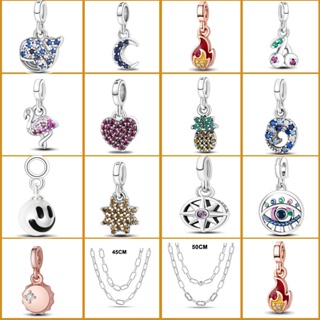 Me Series Necklace Authentic 100% 925 Silver Fit Brand Me Series Charms DIY Women Jewelry Gift