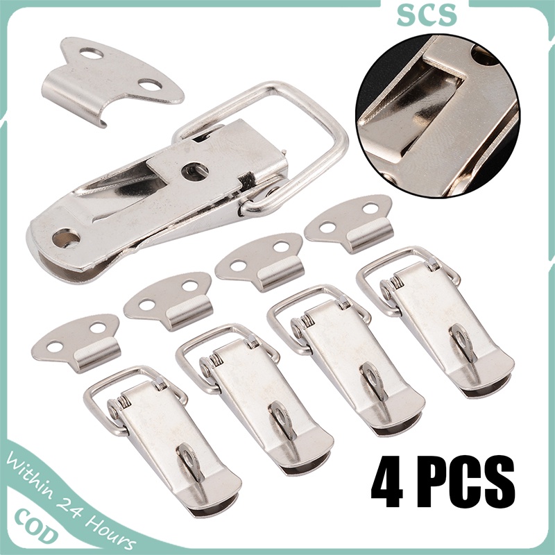 4Pcs Spring Loaded Toggle Lock Clasp Buckle Latch for Cabinet Boxes ...