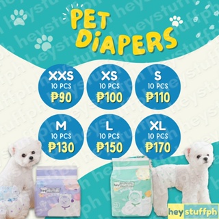 Pet Diaper Dog Diaper Male Dog Female Dog Belly Wrap Full Wrap (10 pcs per pack)