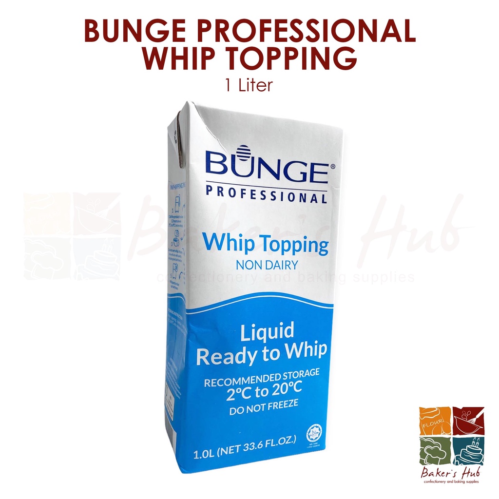 Bunge Professional Non Dairy Whip Topping 1L Shopee Philippines