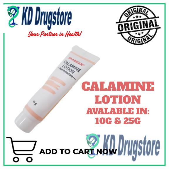 CALAMINE LOTION 10G/25G SKIN PROTECTANT BY MARIDAN Shopee Philippines