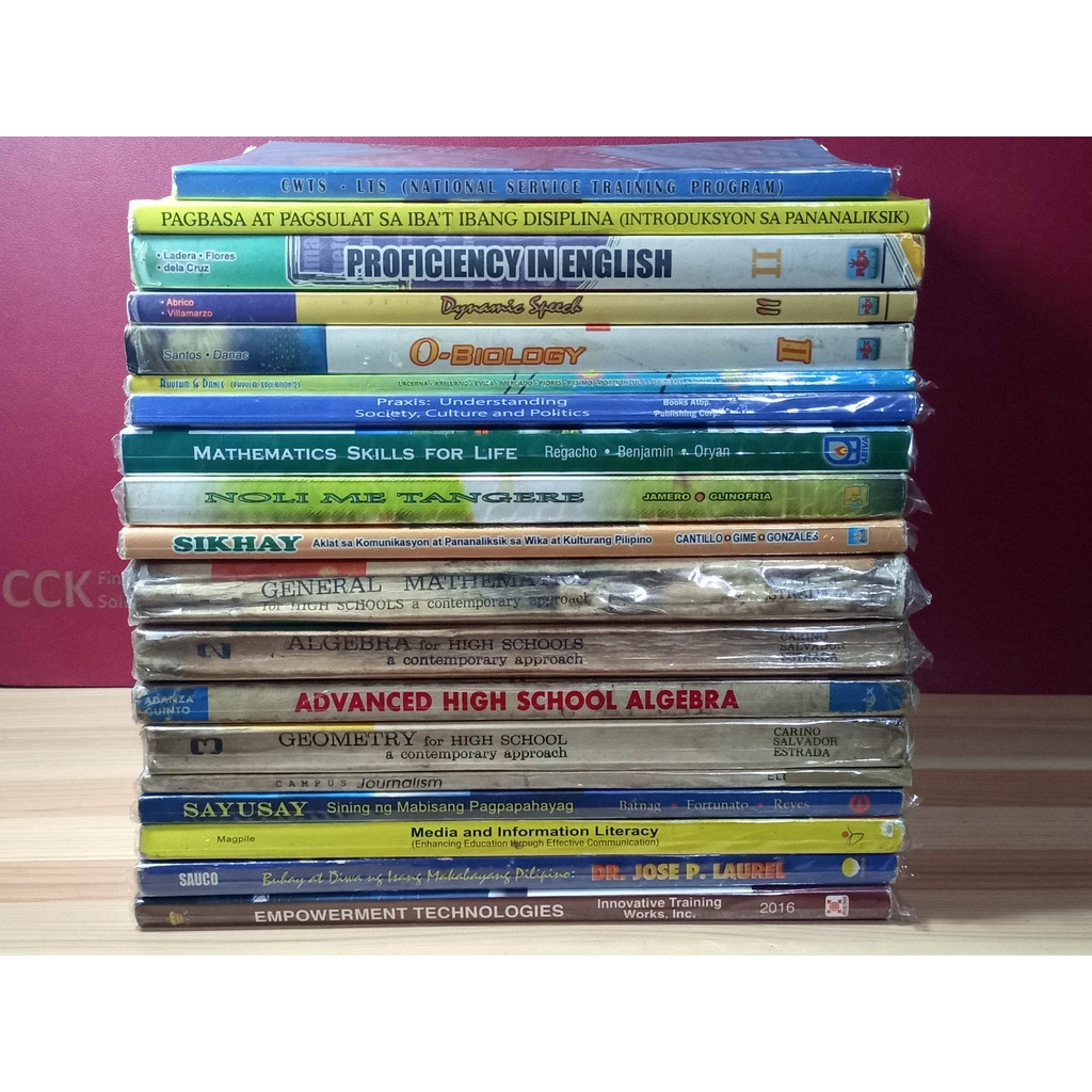 BB20 K12 TEXTBOOKS (Pre-loved) | Shopee Philippines