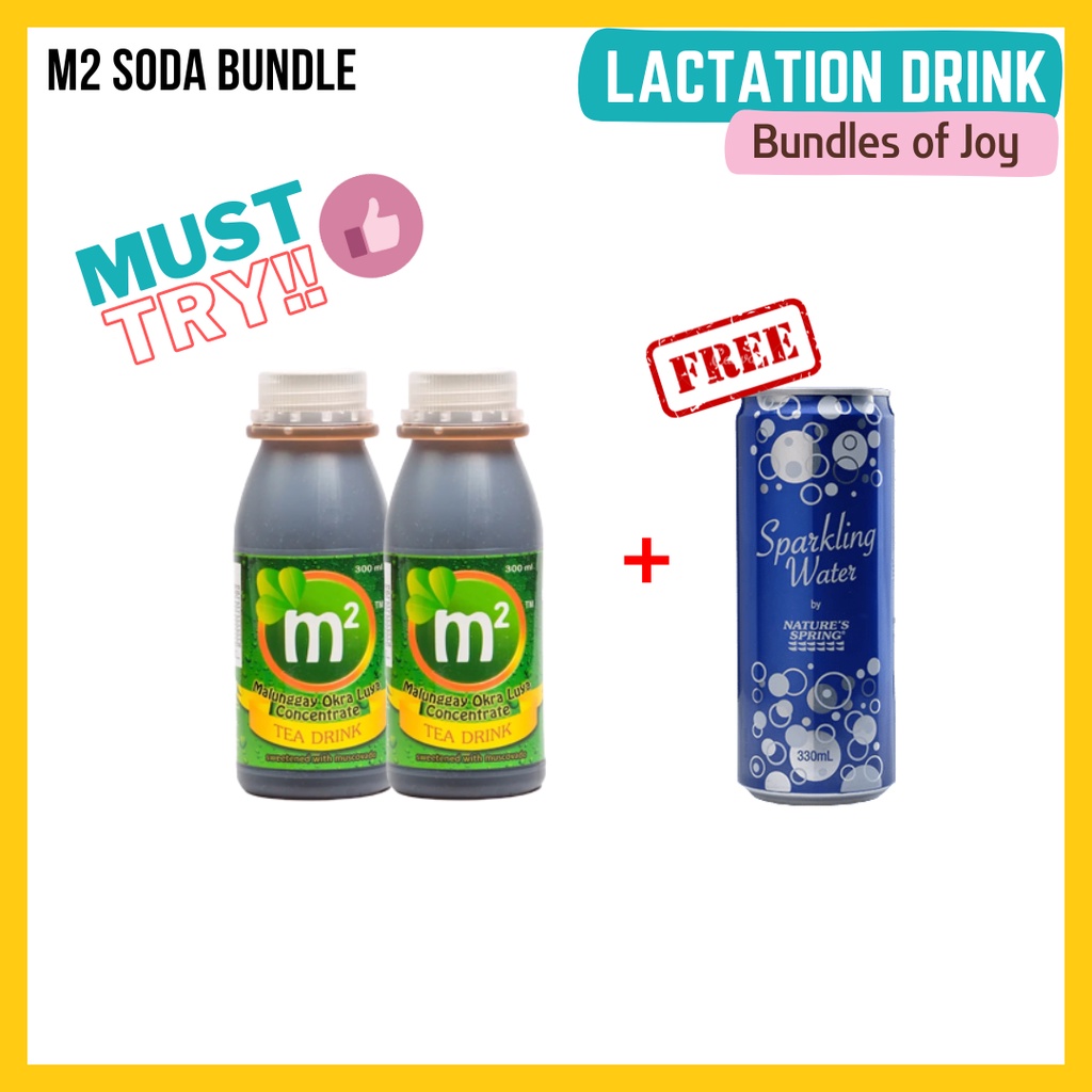 m2-malunggay-tea-drink-300ml-2-bottles-milk-booster-breastfeeding