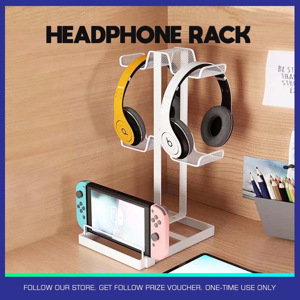 Headphone Rack Multi Purpose Rack Computer Accessories Strorage Rack