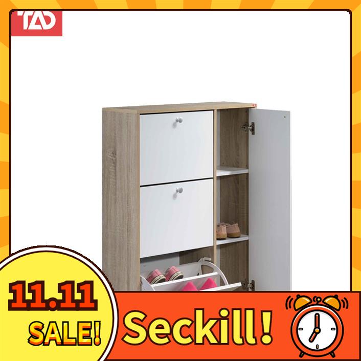 【Ready Stock】TAD0017 Shoe Cabinet with 4 Doors