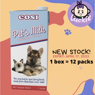 【Best Sellers】 (CHEAPEST Next Day Shipout)- Cosi Pet's Milk 1L (Lactose Free)