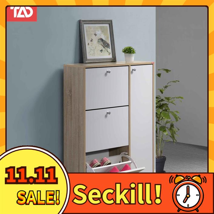 【Ready Stock】TAD0017 Shoe Cabinet with 4 Doors