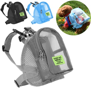 Small Pet Dog backpack dog harness bag puppy chest strap bag kj163