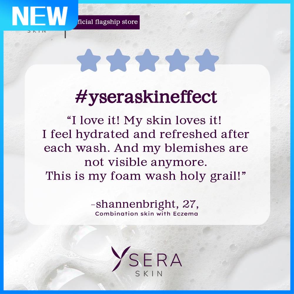 facial cleanser scrubs YSERA SKIN Azelaic Foam Wash All-In-One Cleanser