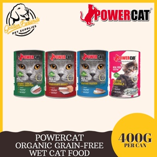 Powercat Organic Grain-Free Wet Cat Food 400G Cn
