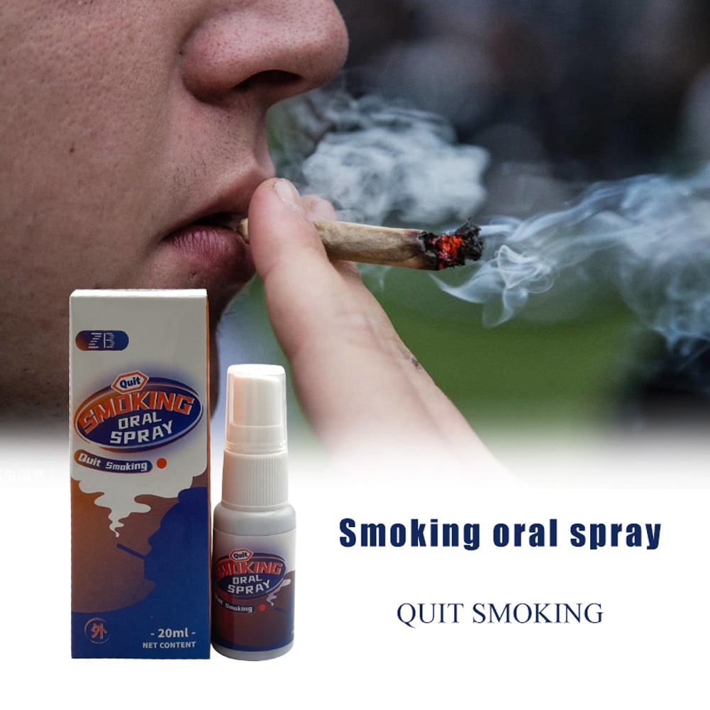 Quit Smoking Spray Natural Ingredient Fresh Breath Controlsmoking