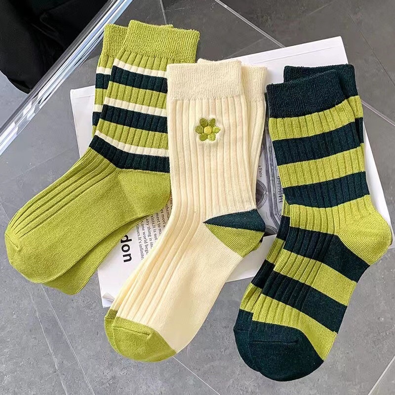 S706 3Pairs Ankle Sock/korean fashion sock/women's Socks/foot cover/cotton/stocking/ankle socks