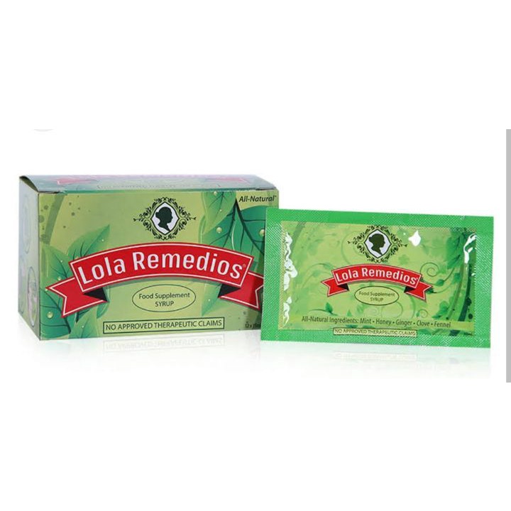 LOLA REMEDIOS HERBAL FOOD SUPPLEMENT by 10 Sachet | Shopee Philippines