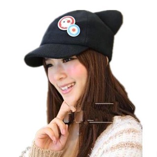 ✒❖∋Spot Movie EVA Asuka cat ears hat plush Peaked Baseball Cap Casquette Free Shipping
