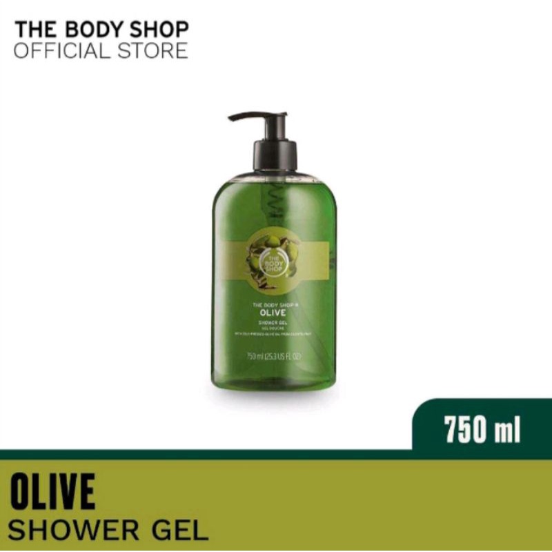 The Body Shop Shower Gel ( Olive ) Shopee Philippines