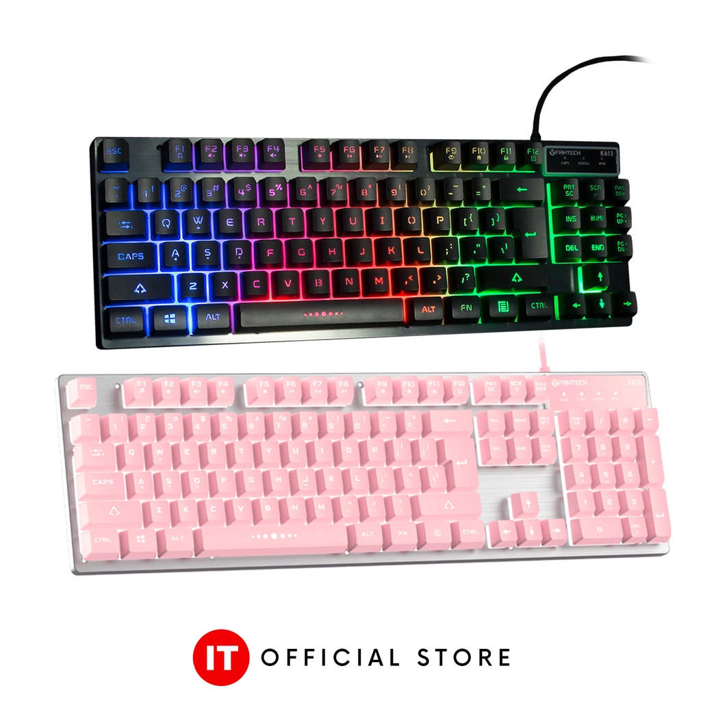 Fantech K613 Tkl Fighter Ii Tournament Edition RGB Membrane Gaming