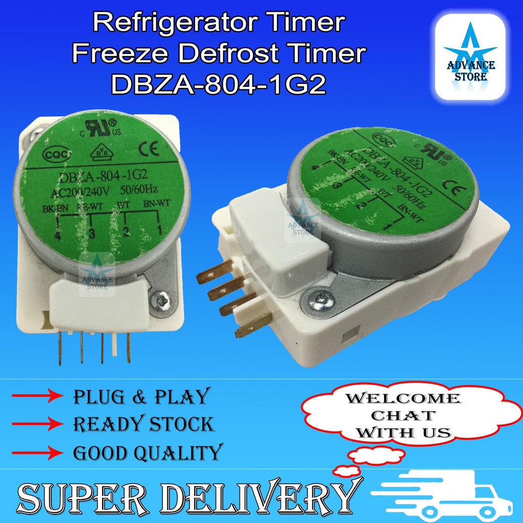 Refrigerator Timer Freeze Defrost Timer Toshiba DBZA8041G2 Timer Peti Sejuk Shopee Philippines