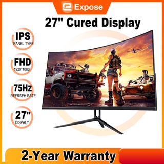 Expose 24 Inch PC Gaming monitor 27 inch curved 75hz desktop IPS monitor 19 inch monitor for laptop #18