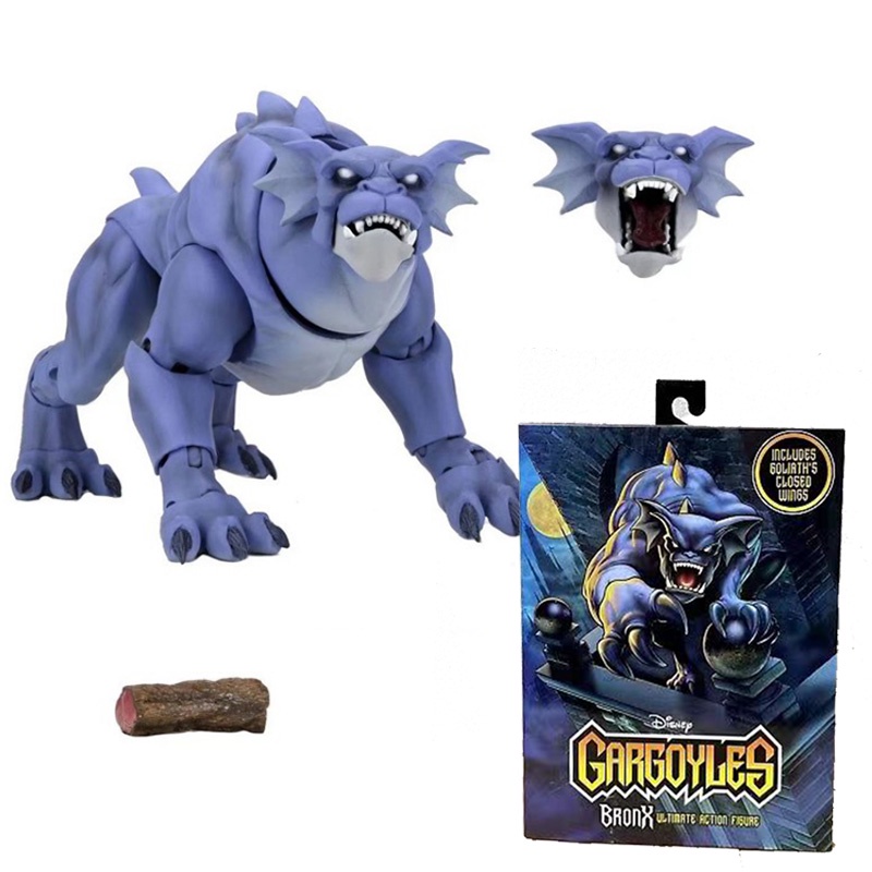 Neca Disney Gargoyles Bronx Ultimrte Action Figure Joint Movable Garage