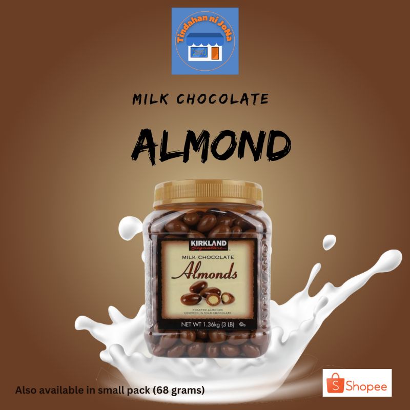 Kirkland Signature Almonds, Milk Chocolate, 1.36kg Shopee Philippines
