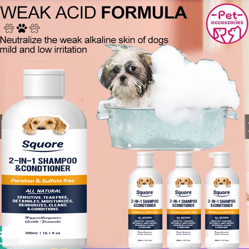 Dog Shampoo Puppy Flea Tick Shampoo Shower Gel Dog Bath Lotion Removing