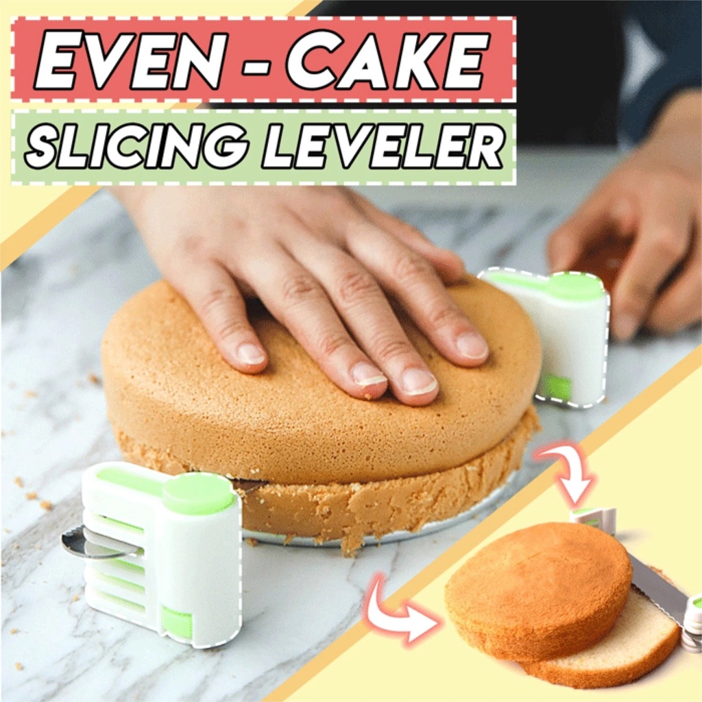 5layer guide cake leveler slicer knife (2pcs) Shopee Philippines