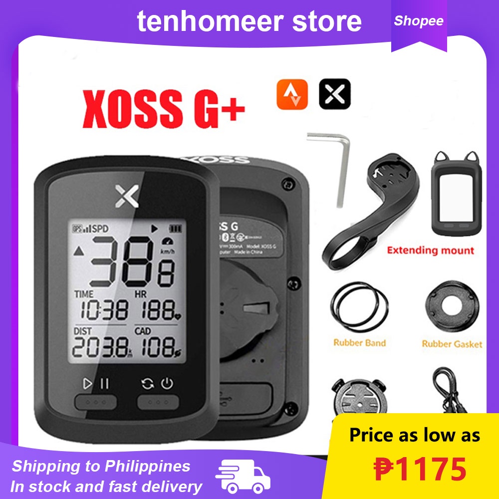 XOSS West Biking G+ Wireless GPS Cycle Computer Road Bike Digital