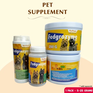 Fedgrozyme Forte Poop Odor Remover Probiotics Pee Odor Remover Cat Litter Hamster Pee Dog Potty Pet
