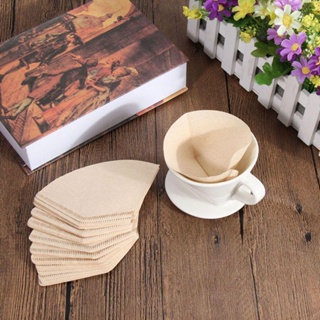 【Hot sale】Malcolm Folded Coffee Filter Paper Price Hand-Poured Paper Coffee Filter Hand Drip 40Pcs K #3