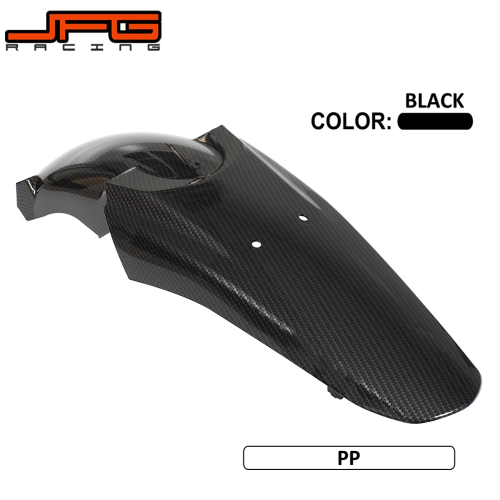 JFG Racing Motorcycle Imitation Carbon Fiber Rear Fender Cover For