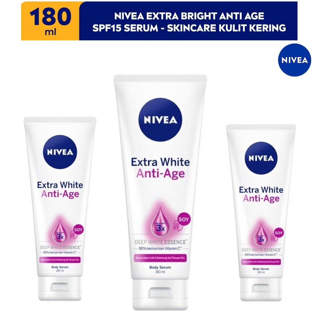 Nivea Body Care Serum Extra White Anti Age Ml Shopee Philippines