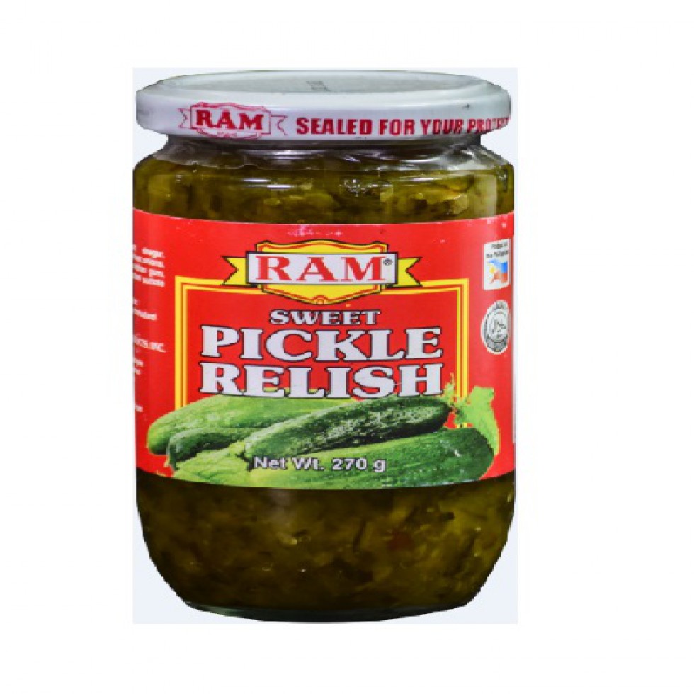 Ram Sweet Relish Pickles 270g Shopee Philippines