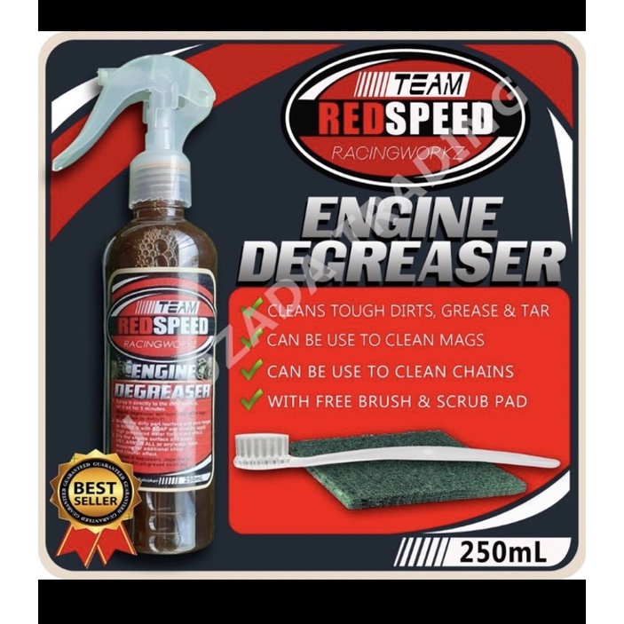 ORIGINAL REDSPEED ENGINE DEGREASER 250ml UNDERGROUND MOTORWORKS