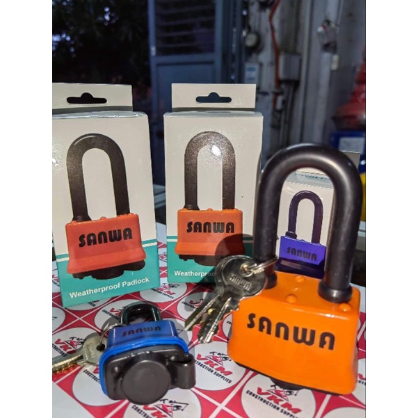 Sanwa padlock Weatherproof Shopee Philippines