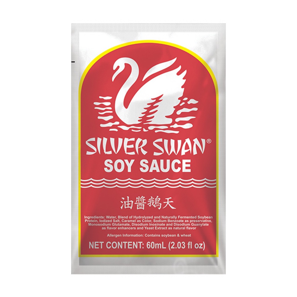 Silver Swan Soy Sauce 60ml Sachet Shopee Philippines