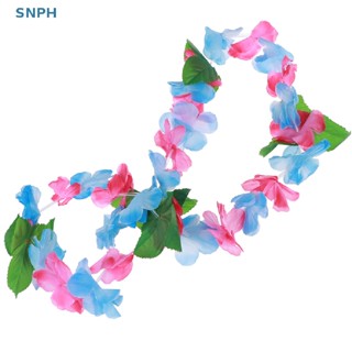[SNOW] 4Pcs/set Hawaiian Flower leis Garland Necklace DIY Decoration Fancy Dress Party [PH] #3