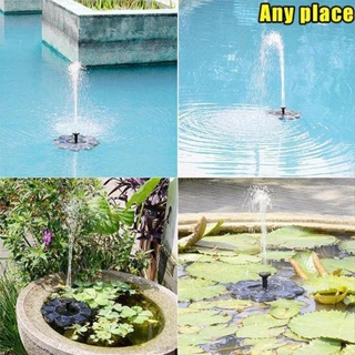Solar Floating Fountain Floating Solar Fountain Garden Water Fountain Pool Pond Decoration Solar Pan #5