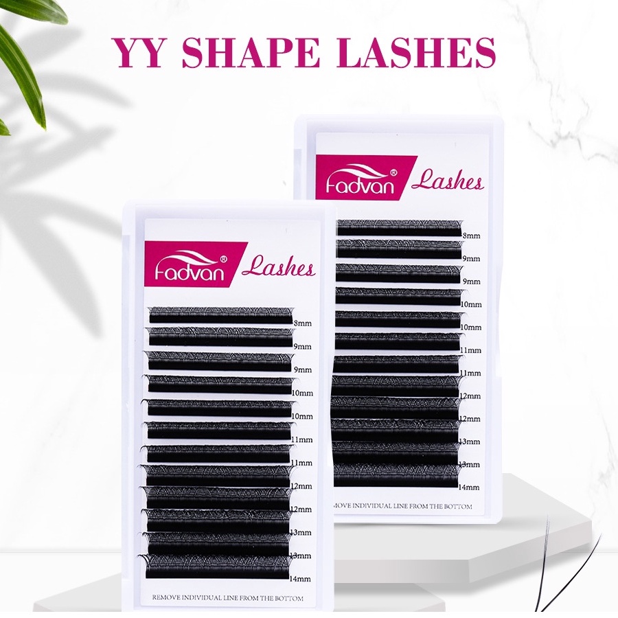 Y Lashes Brazilian Volume Fadvan Wire To Wire Eyelash Extension 